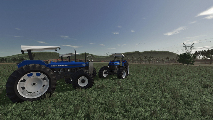 fs25-mods,  New Holland 7630 S100 V1.0