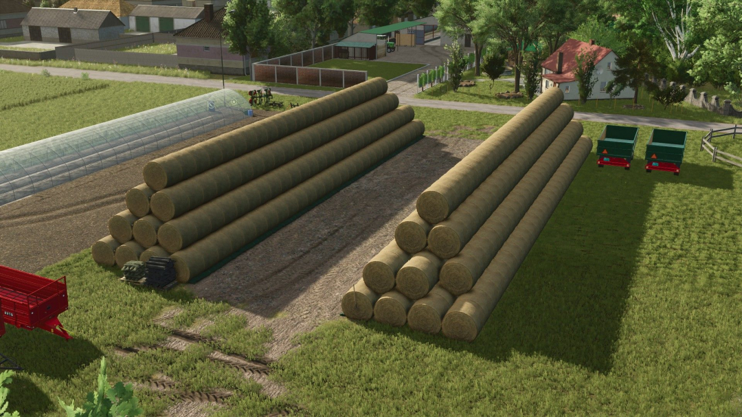 Straw Stack Bunker Silo V1.0