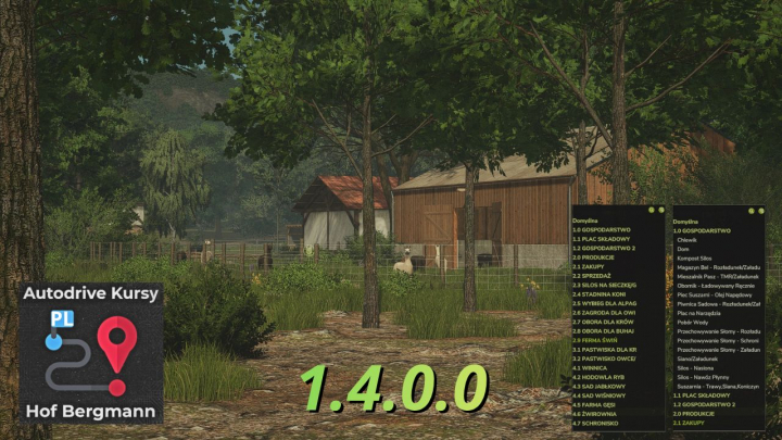 fs25-mods,  AutoDrive Hof Bergmann 1.4.0.0 V1.0