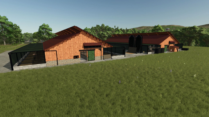 fs25-mods,  Automated piggery V1.0