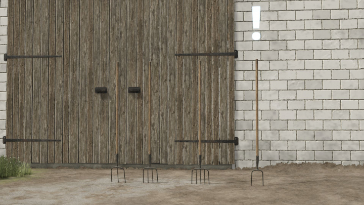 fs25-mods,  Bale Hand Fork V1.0