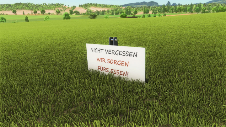 fs25-mods,  Demo sign V1.0