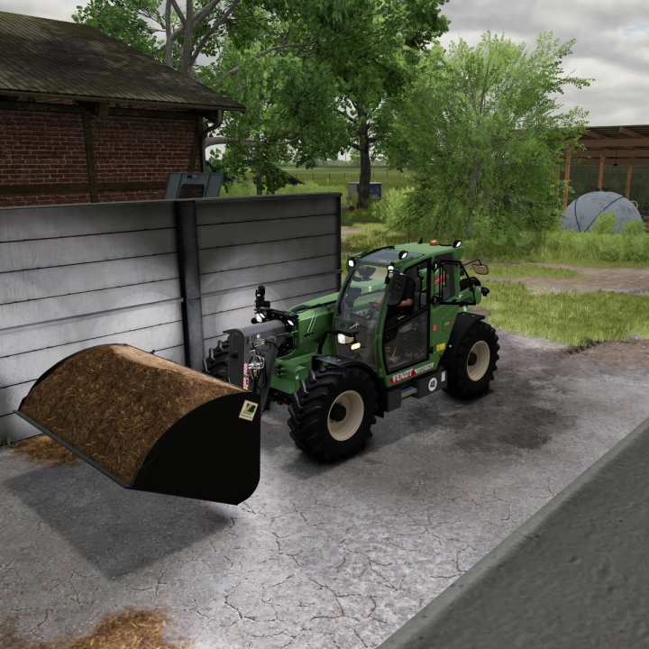 fs25-mods,  Fendt Cargo T740 / Sennebogen 340G v1.3