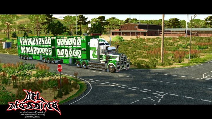 fs25-mods,  Rytrans Cattle Trailers v1.0