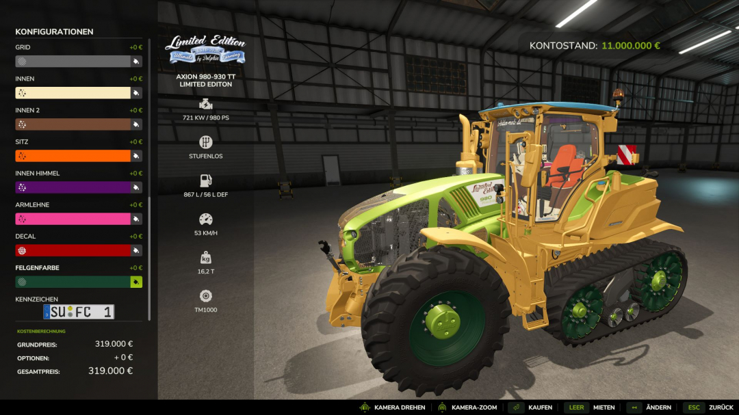 Axion 980 TT Limited Edition v1.0