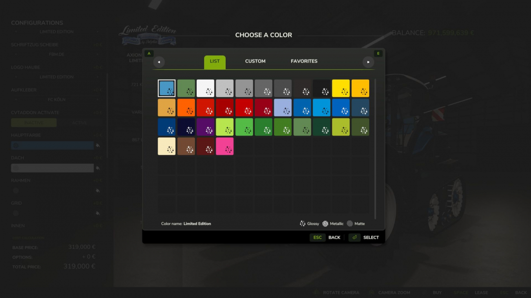 Axion 980 TT Limited Edition v1.0