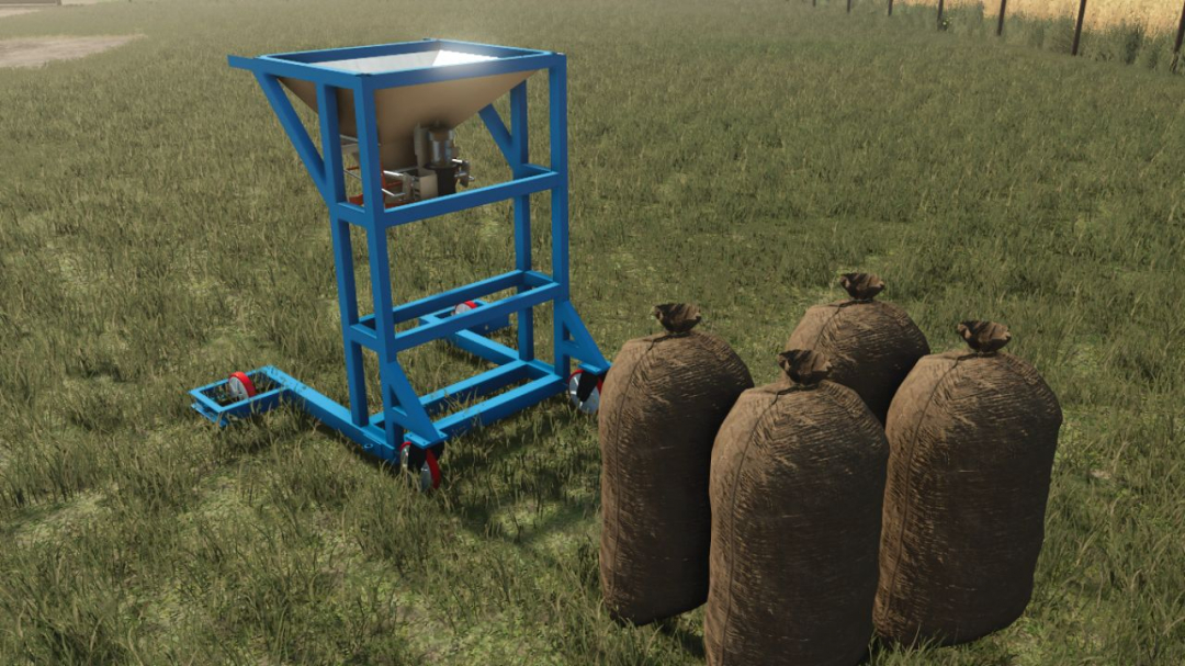 Bag packaging pack with bucket V1.0