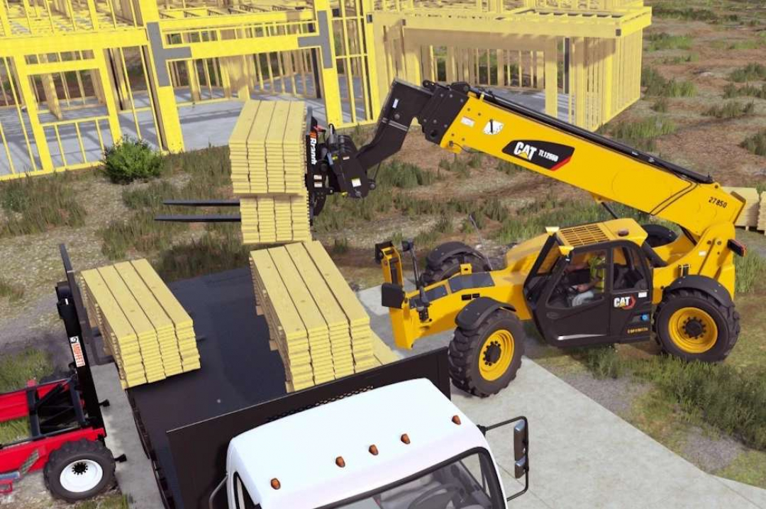 Cat 1255D Telehandler v1.0