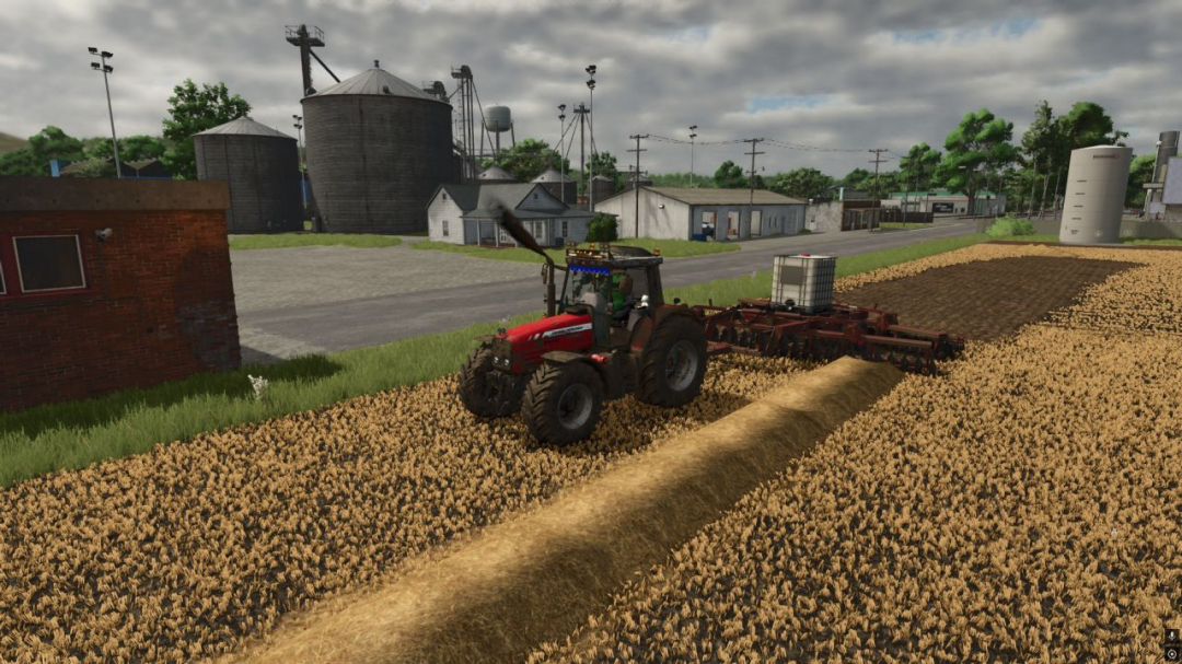 Kuhn 770 with IBC fertilizer tank V1.0.0.1