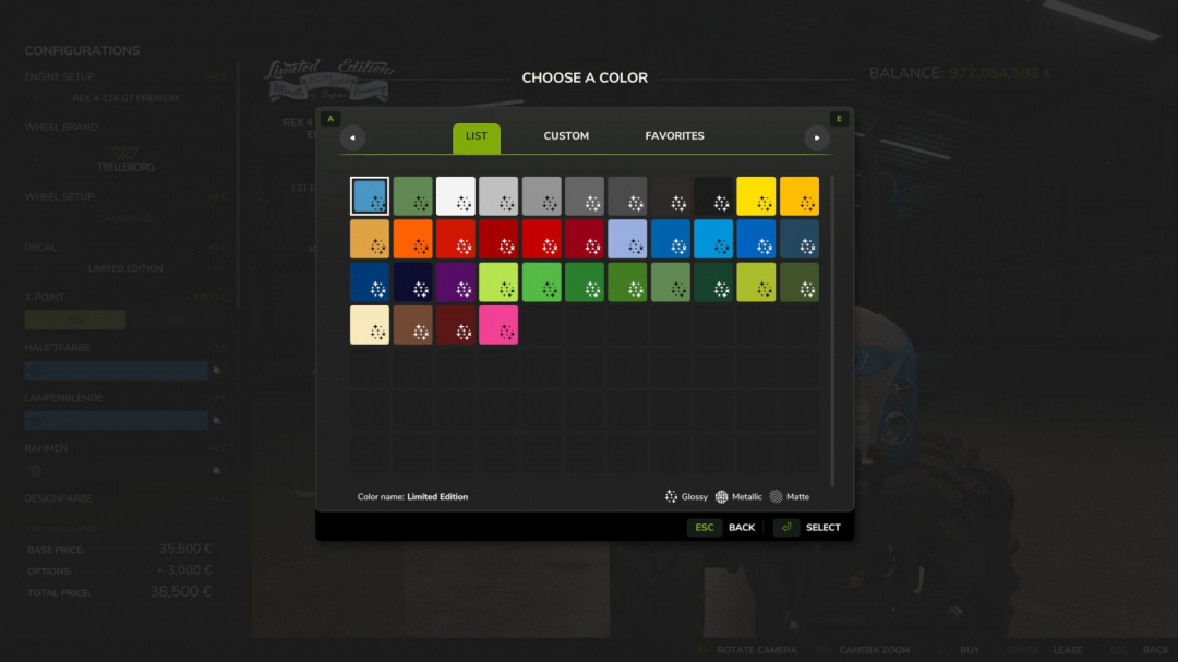 Landini Rex 4 GT Limited Edition V1.0