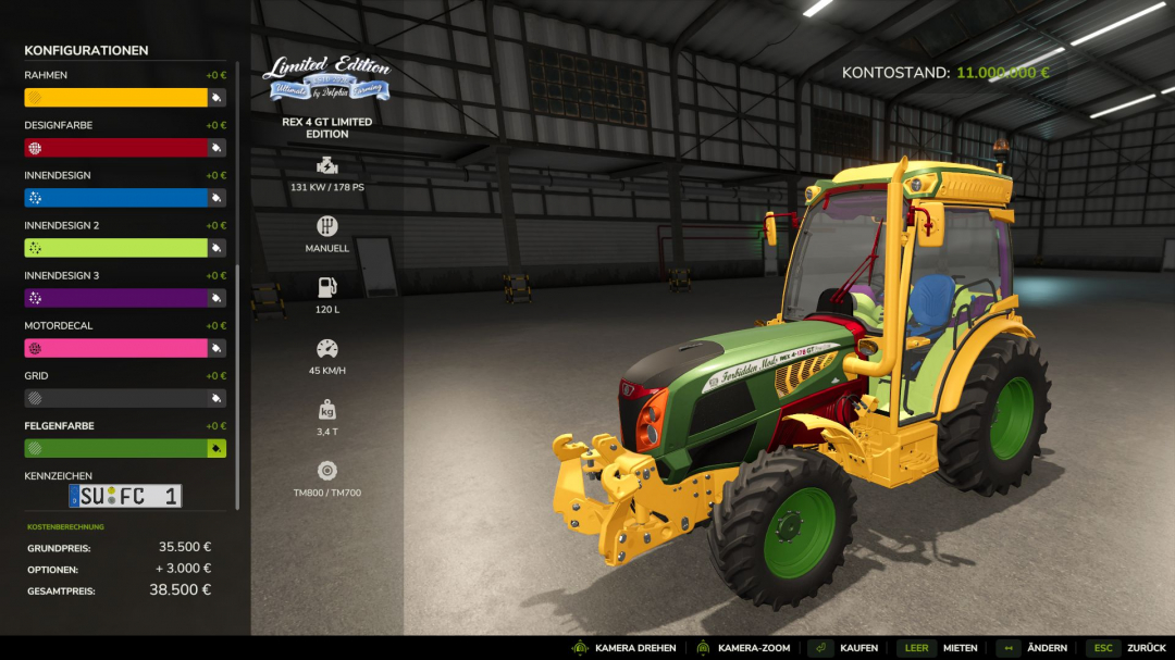 Landini Rex 4 GT Limited Edition V1.0