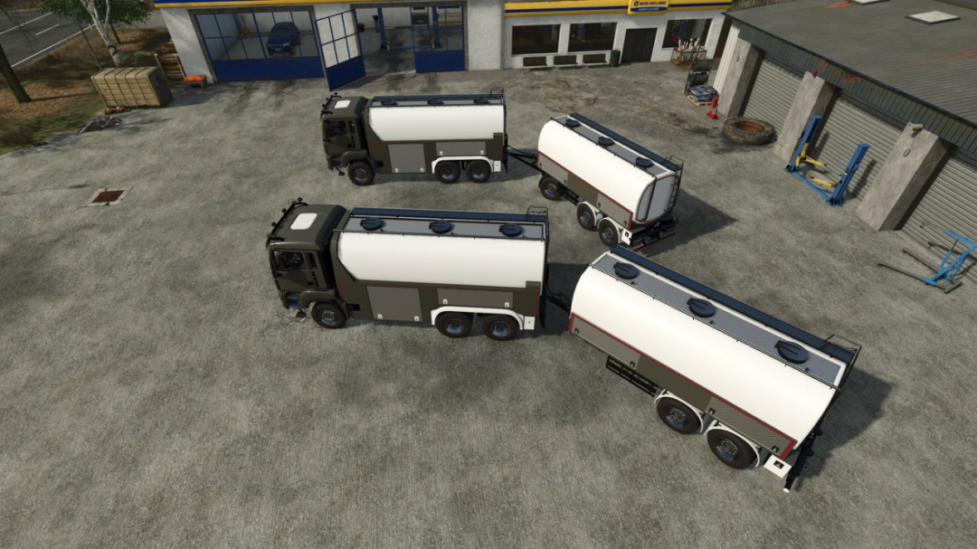 Man Milchtransport Pack v1.0