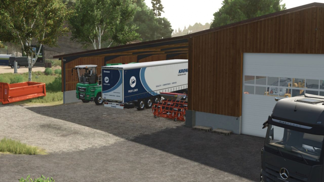 Modern Wooden Garage V1.0