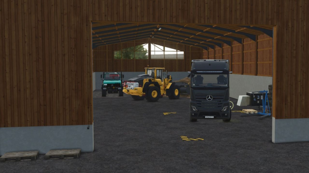 Modern Wooden Garage V1.0
