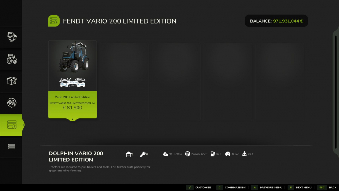 Vario 200 Limited Edition V1.0