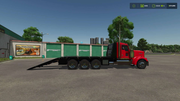 fs25-mods,  KW900 Flatbed v1.0