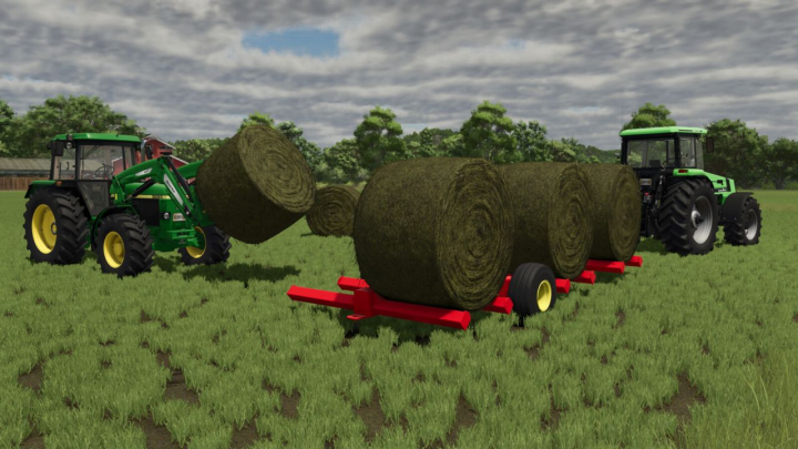fs25-mods, LIZARD 646 Bale Trailer V1.0