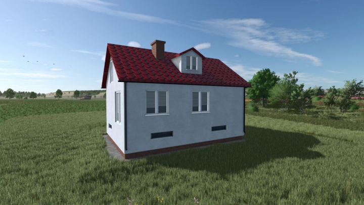 fs25-mods,  Modern Farmhouse V1.0