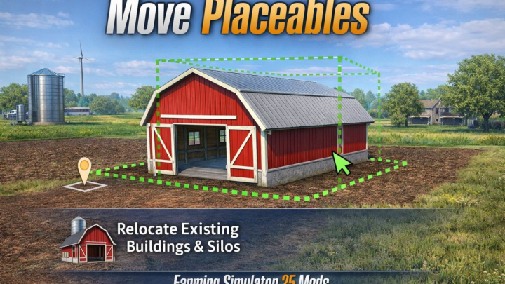 fs25-mods,  Move owned placeables V1.0.0.1