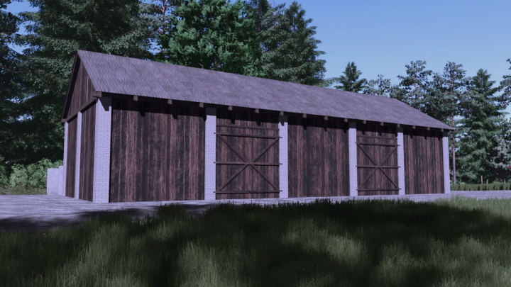 fs25-mods, Old Barn (Prefab) V1.0