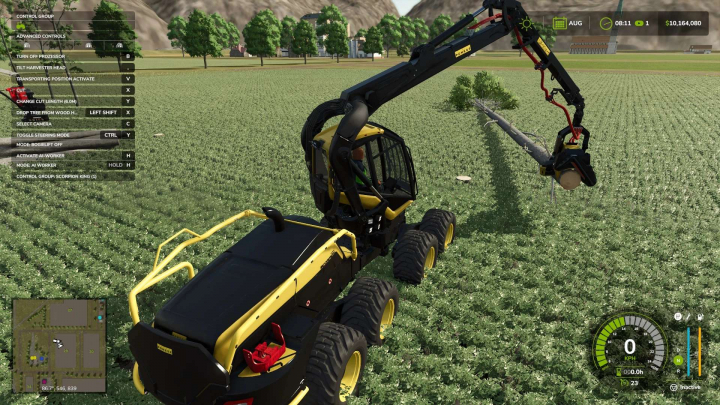 fs25-mods, PonsseSK v1.0