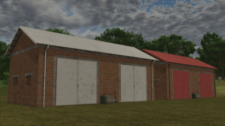 fs25-mods, Red Brick Garage V1.0