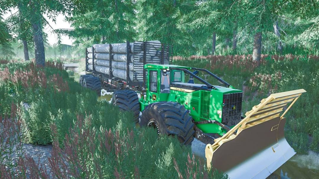 848 Forwarder Pack w/ Pitts Trailer (Autoload Option) V1.0