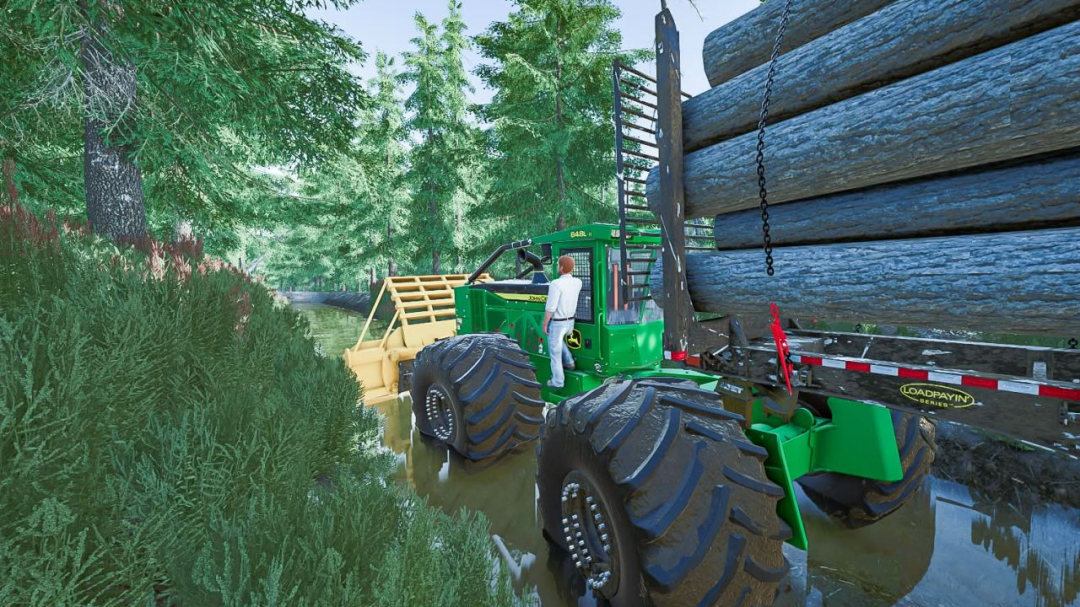 848 Forwarder Pack w/ Pitts Trailer (Autoload Option) V1.0