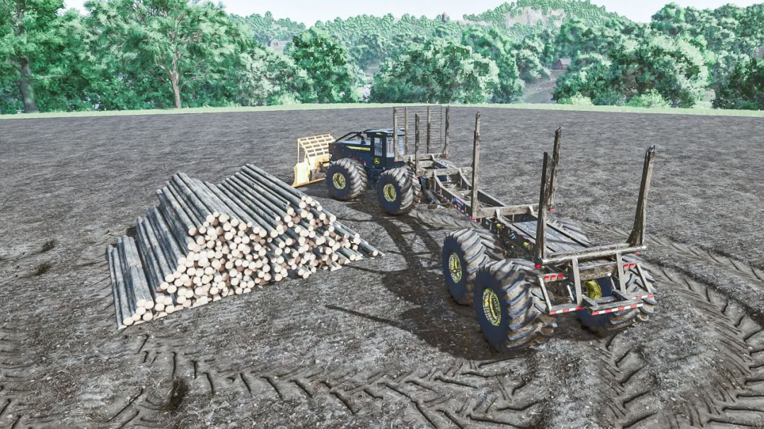 848 Forwarder Pack w/ Pitts Trailer (Autoload Option) V1.0