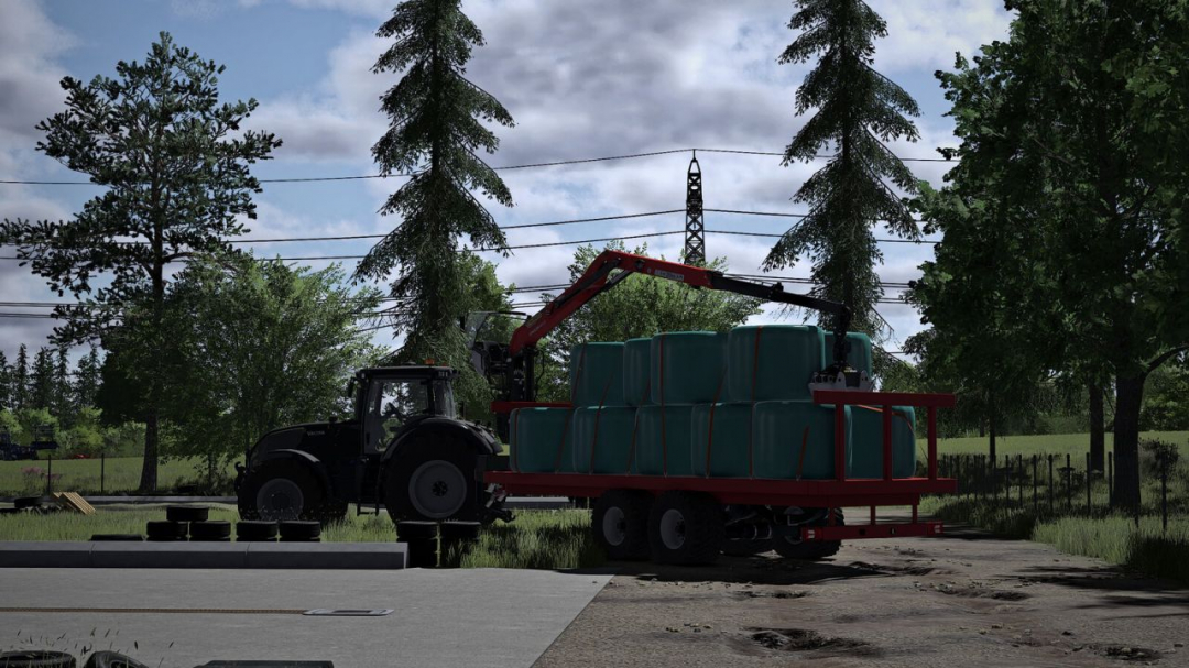 Baletrailer With Crane V1.0