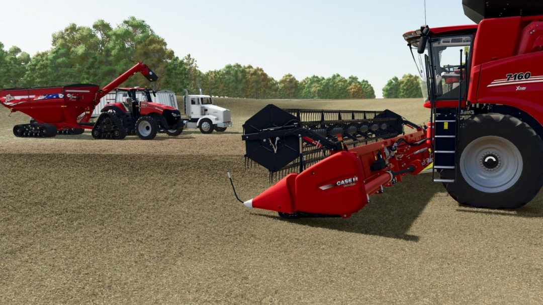 Case IH 3020 Terraflex Headers V1.0