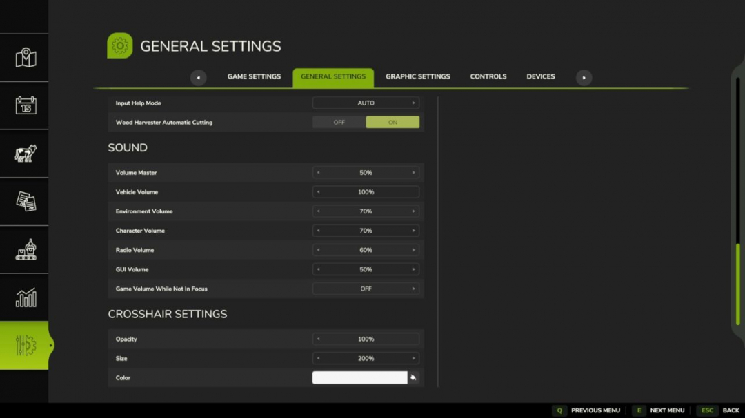 Crosshair Settings V1.1.1
