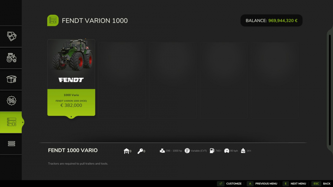 Fendt Vario 1000 Edit V1.0.0.1