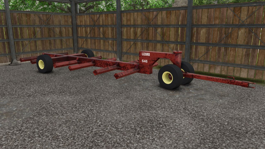 LIZARD 646 Bale Trailer V1.0