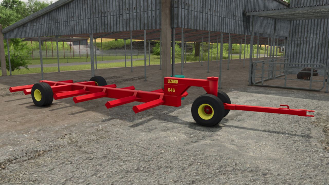 LIZARD 646 Bale Trailer V1.0