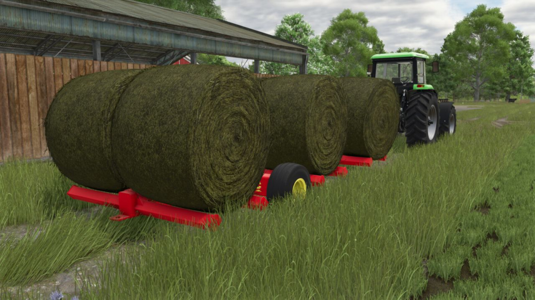LIZARD 646 Bale Trailer V1.0