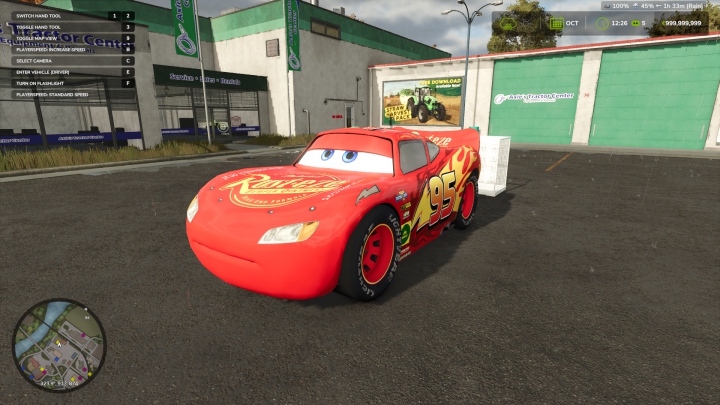 fs25-mods,  Lightning Mcqueen V1.0.0.0
