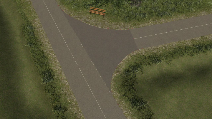 fs25-mods,  Intersection textures for the “Spline to Intersection” tool V1.0