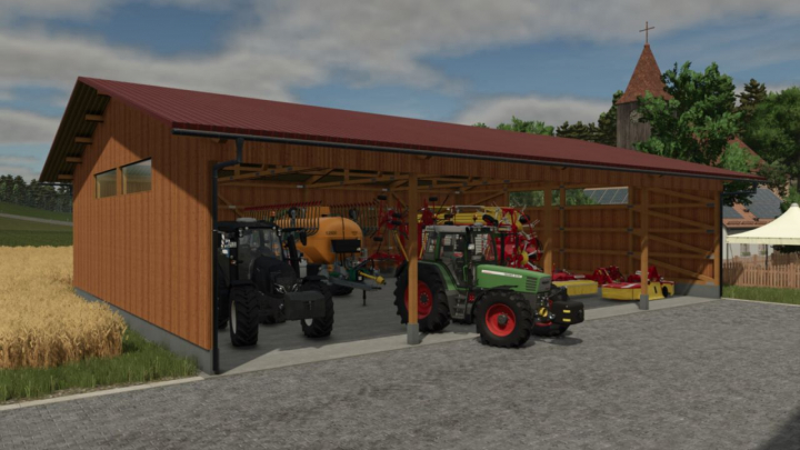 fs25-mods, Machine Barn V1.0