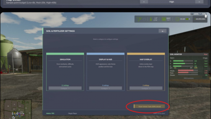 fs25-mods,  Realistic Soil & Fertilizer V1.9.6