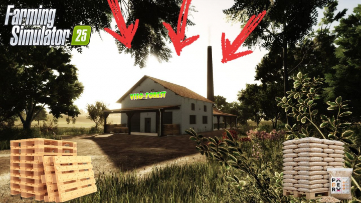 fs25-mods, Sawmill V1.0