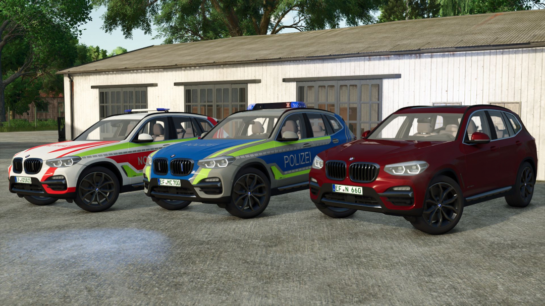 BMW X3 30D 2018 V1.2