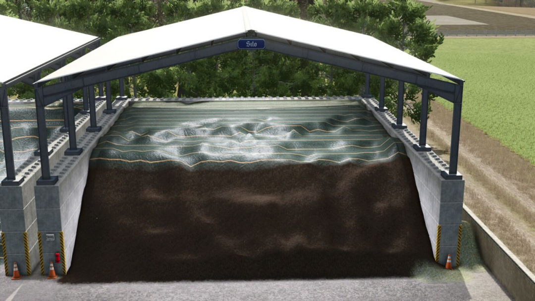 Bulkmaterial/Silo Shed V1.0