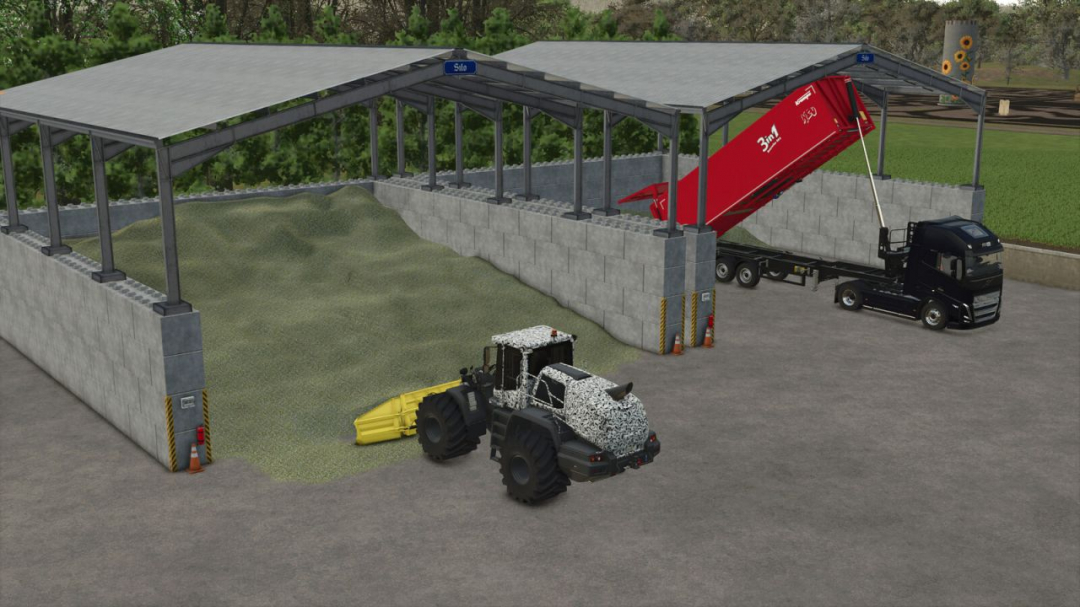 Bulkmaterial/Silo Shed V1.0