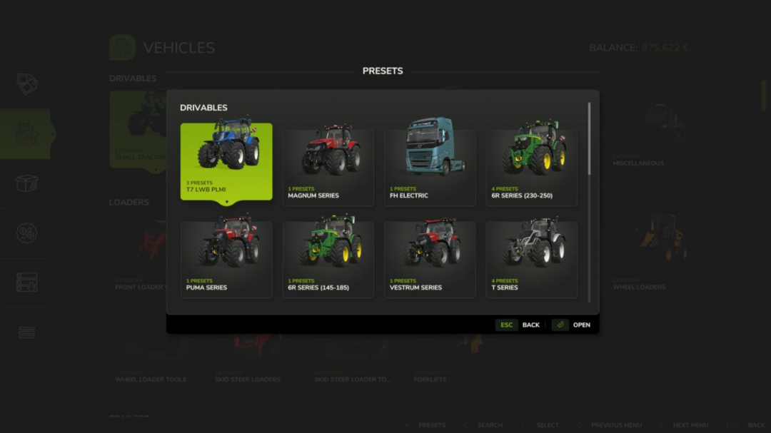 Vehicle Presets V1.0