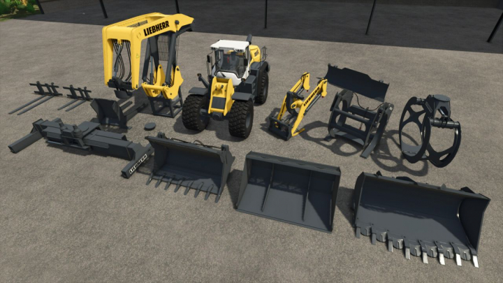 fs25-mods,  Liebherr L580 Pack V1.0