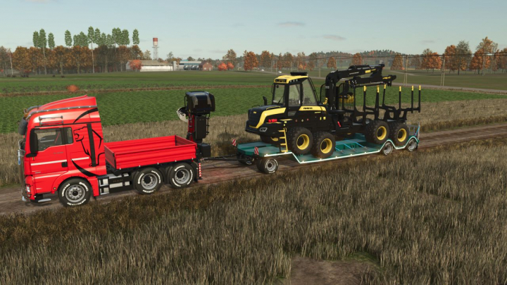 fs25-mods,  Lizard Forestry Special Lowloader TL38 V2.0