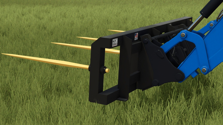 fs25-mods, MDS Round Bale Fork V1.0