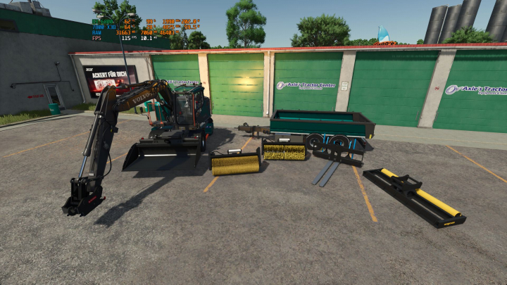 fs25-mods,  Volvo EWR 150E 2.5 V2.5