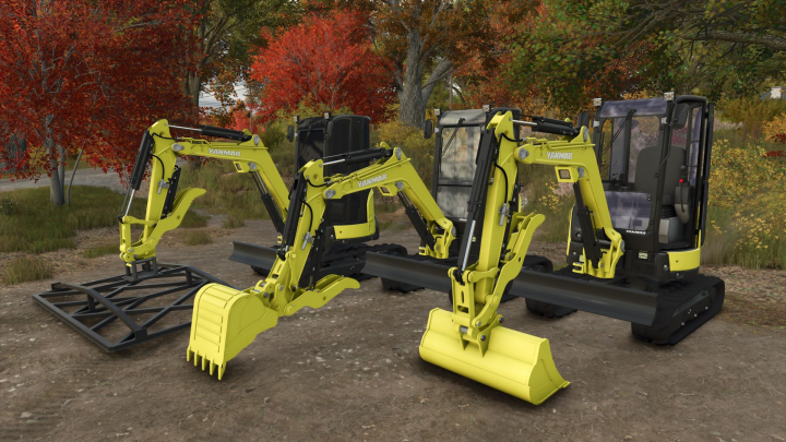 fs25-mods, Yanmar Vio 27-6 V1.0
